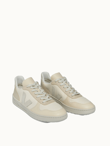 Veja Sneakers V-10 Chromefree Leather Multico Cashew Pierre