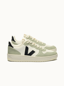 Veja Sneakers V-10 Leather Pure Black Clay