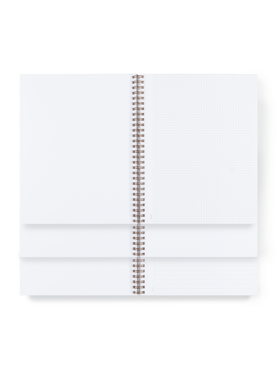 Appo Stationery Hunter Green Notebook GRID