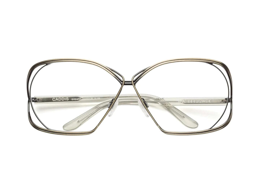 CADDIS Eyeglasses Birdcage Reading Glasses