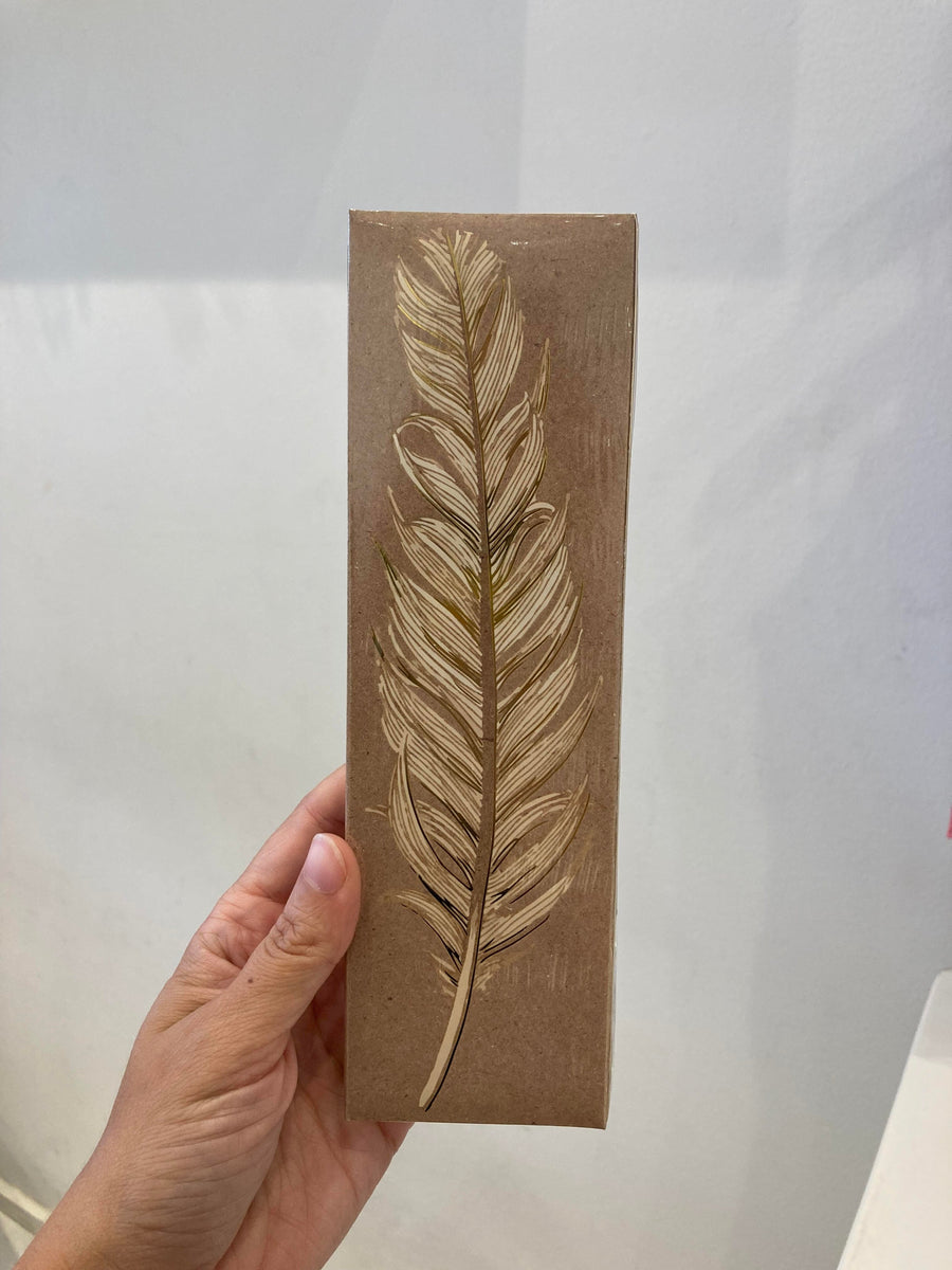 John Derian Candle Accessory Matchbox - Feather