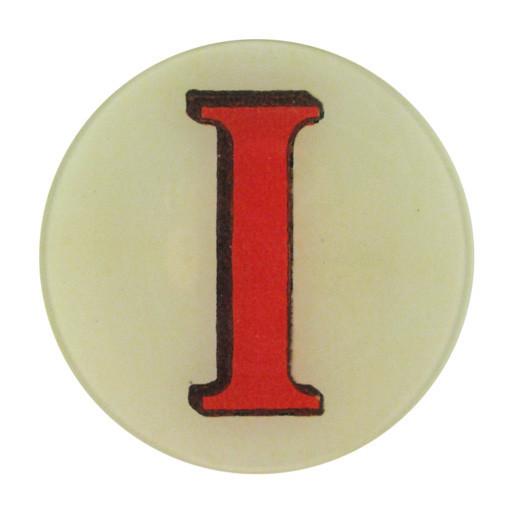 John Derian Table Top John Derian <br> Red Letter Plate