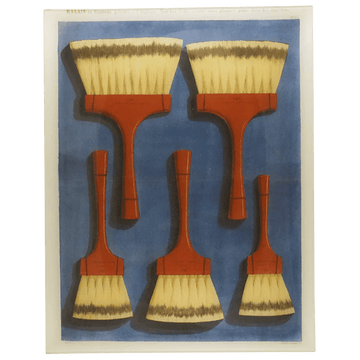 John Derian Tableware Balais en Blaireau Rectangular Tray