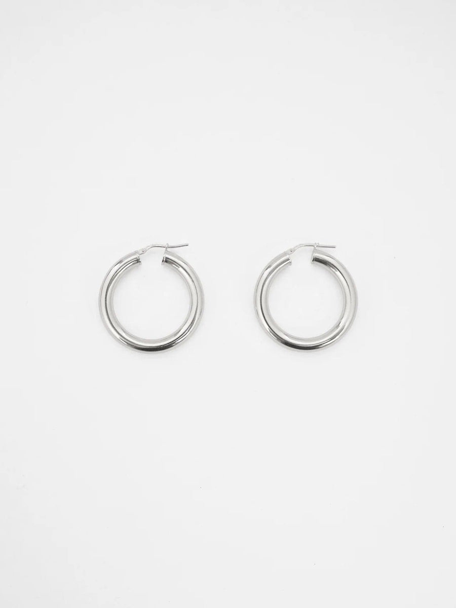 Loren Stewart Earrings Tru Hoops - Medium