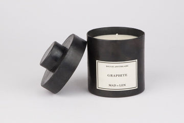 Mad et Len Candle Scented Candle, Graphite