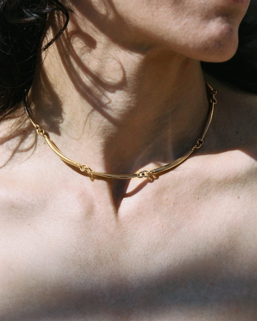 Sapir Bachar Necklace Gold Dunes Necklace