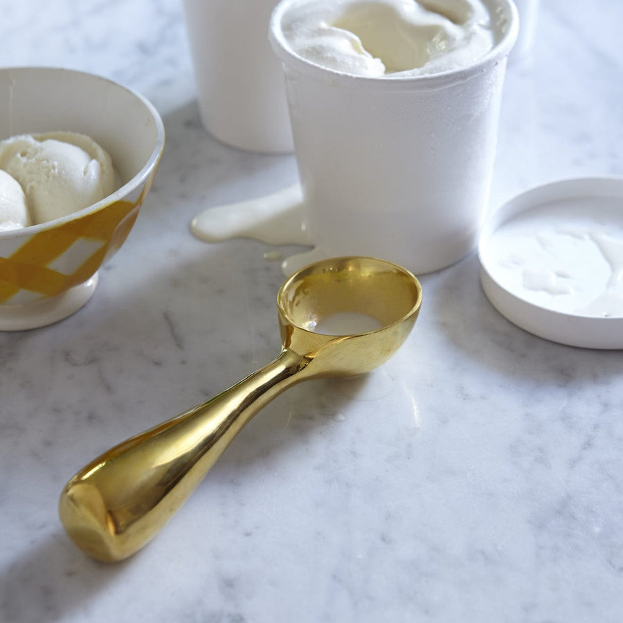 Sir|Madam Table Top Brass Dessert Scoop