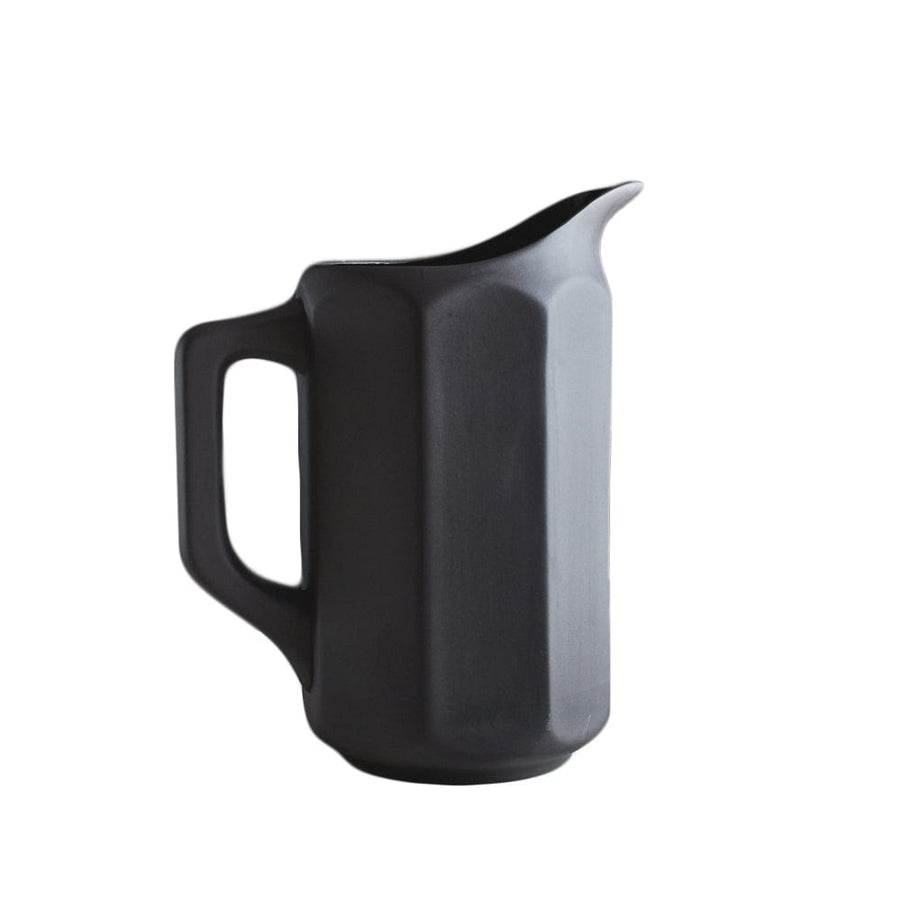 Sir|Madam Table Top Still Life Pitcher in Matt Black